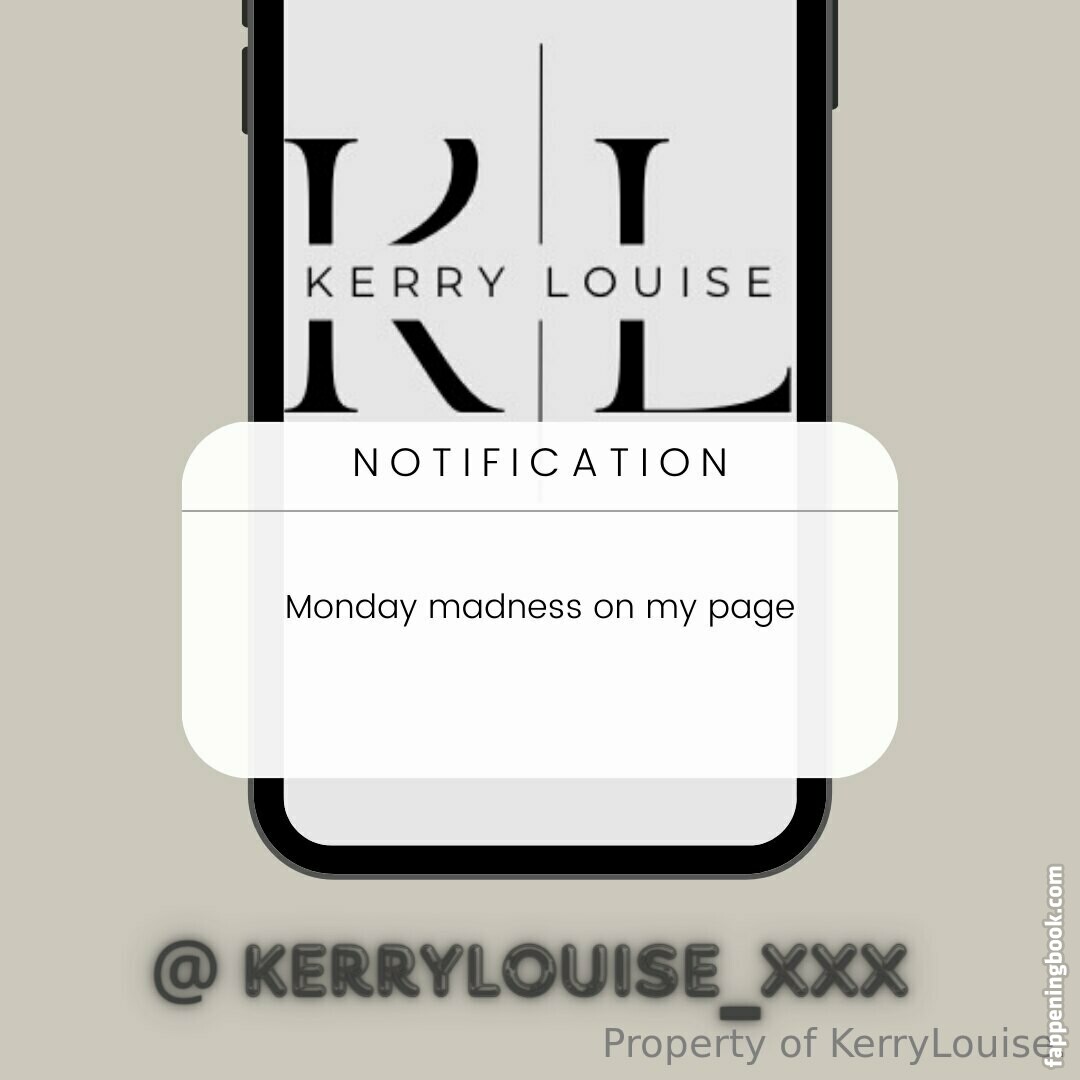 Kerrylouise Xxx Nude OnlyFans Leaks Fappening FappeningBook