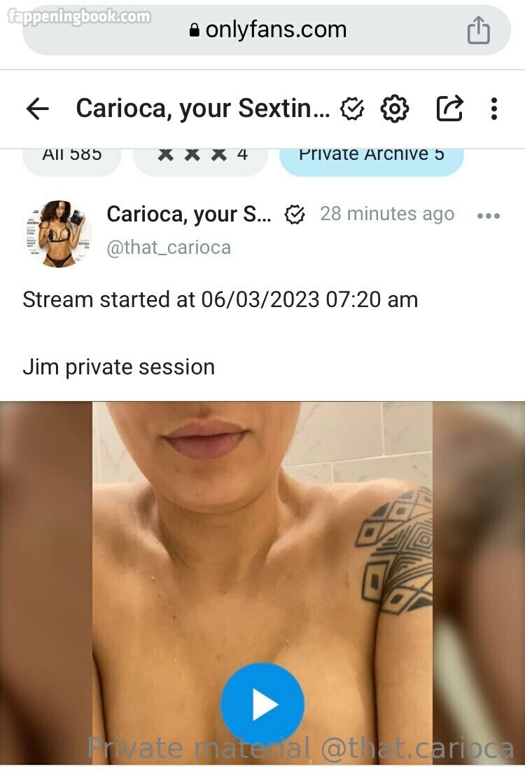 That Carioca Nude Onlyfans Leaks The Fappening Photo