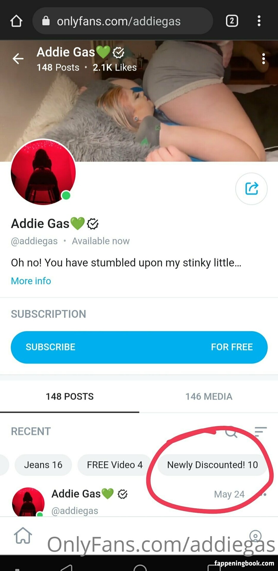 addiegas Nude OnlyFans Leaks