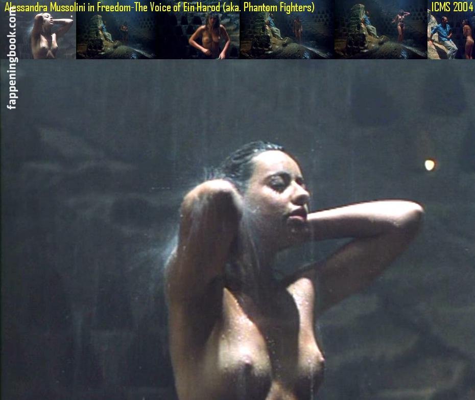 Alessandra mussolini naked