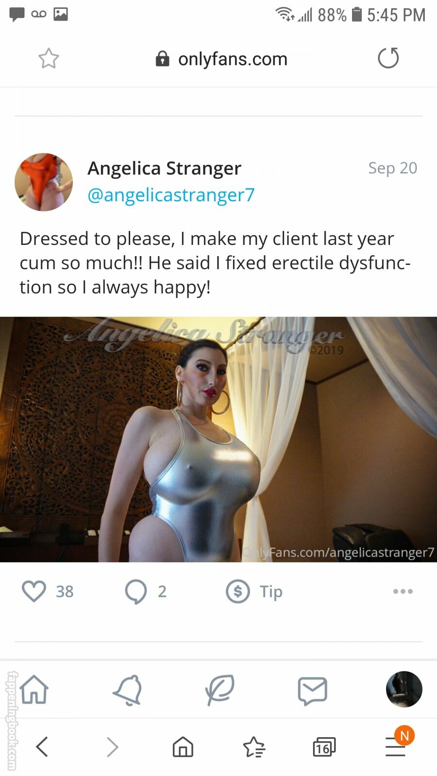 Angelica Stranger Nude OnlyFans Leaks