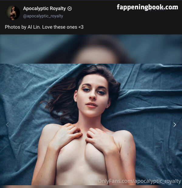 Apocalyptic Royalty Nude OnlyFans Leaks