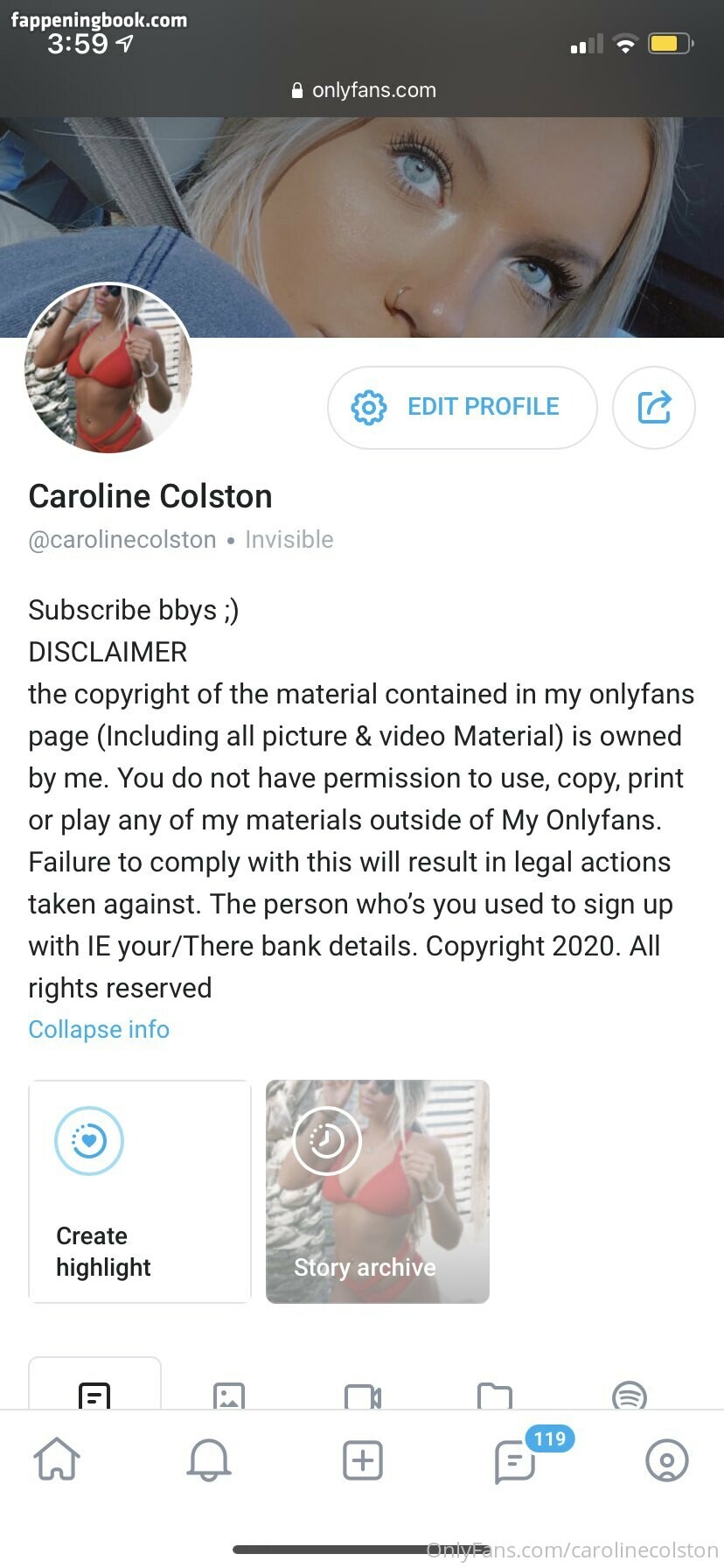 carolinecolston Nude OnlyFans Leaks