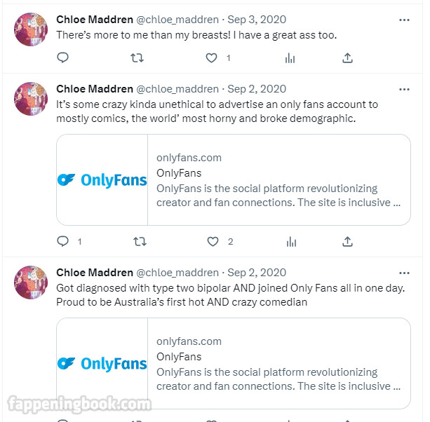 Chloe Maddren Nude OnlyFans Leaks