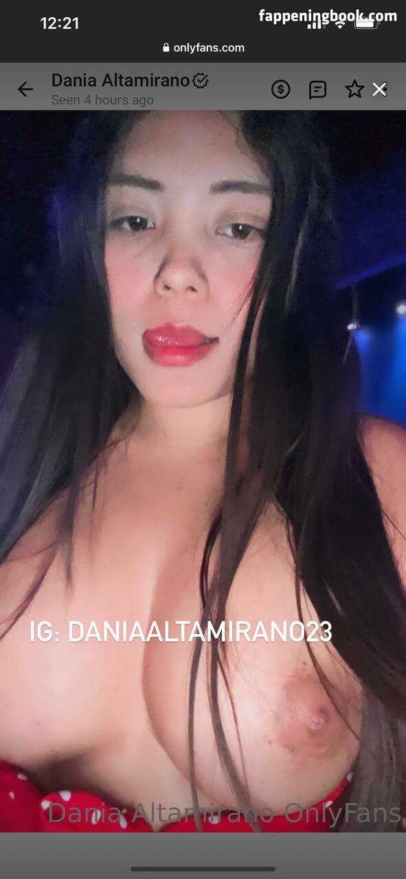 Dania Altamirano erome Latest Exclusive Leaked Photos