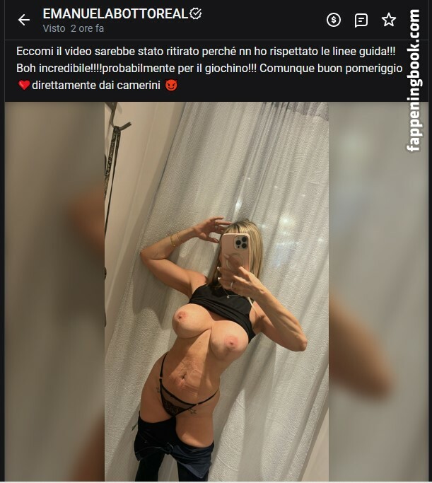 Emanuela Botto Nude