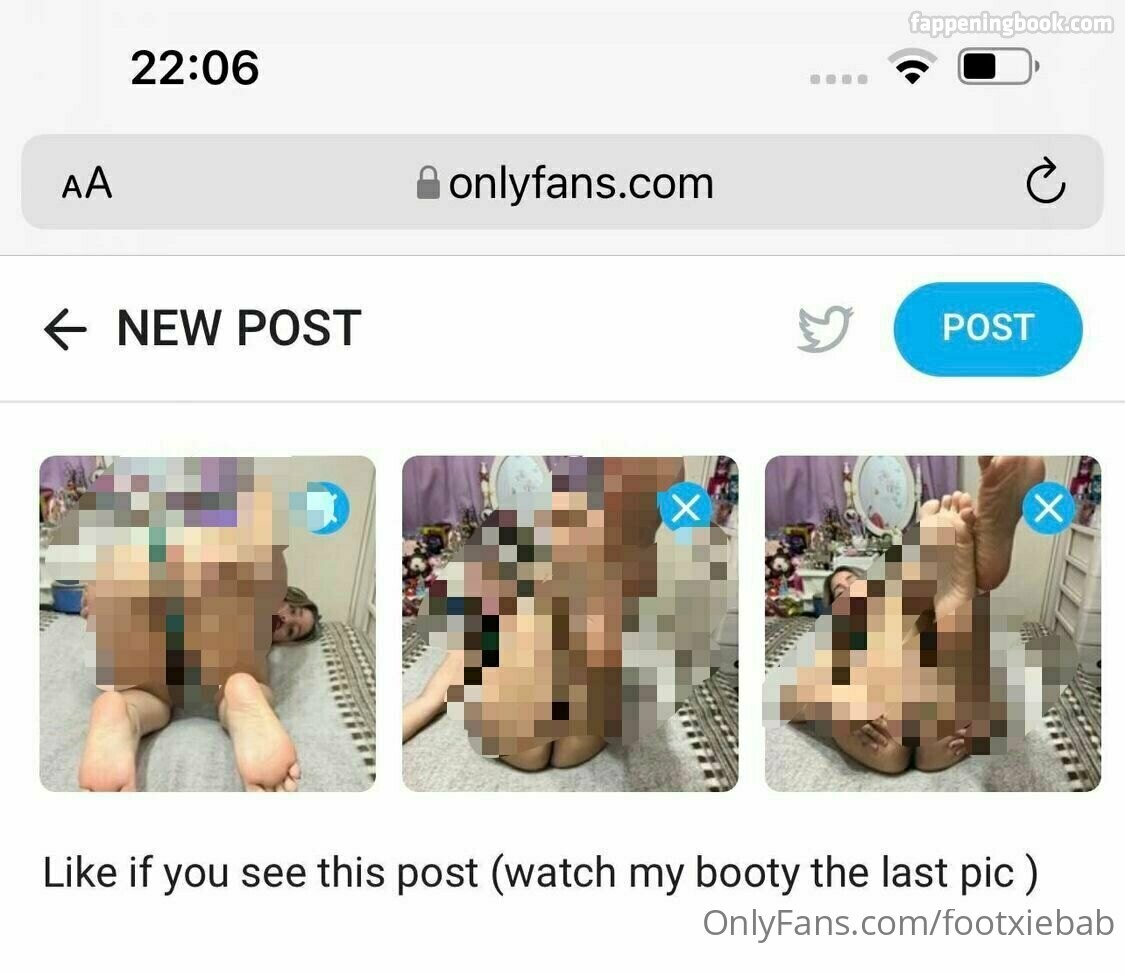 footxiebab Nude OnlyFans Leaks