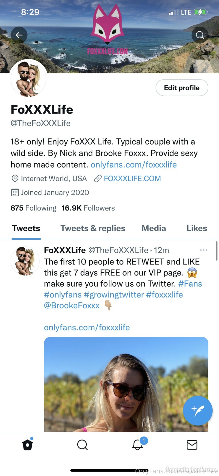 foxxxlifefree Nude OnlyFans Leaks