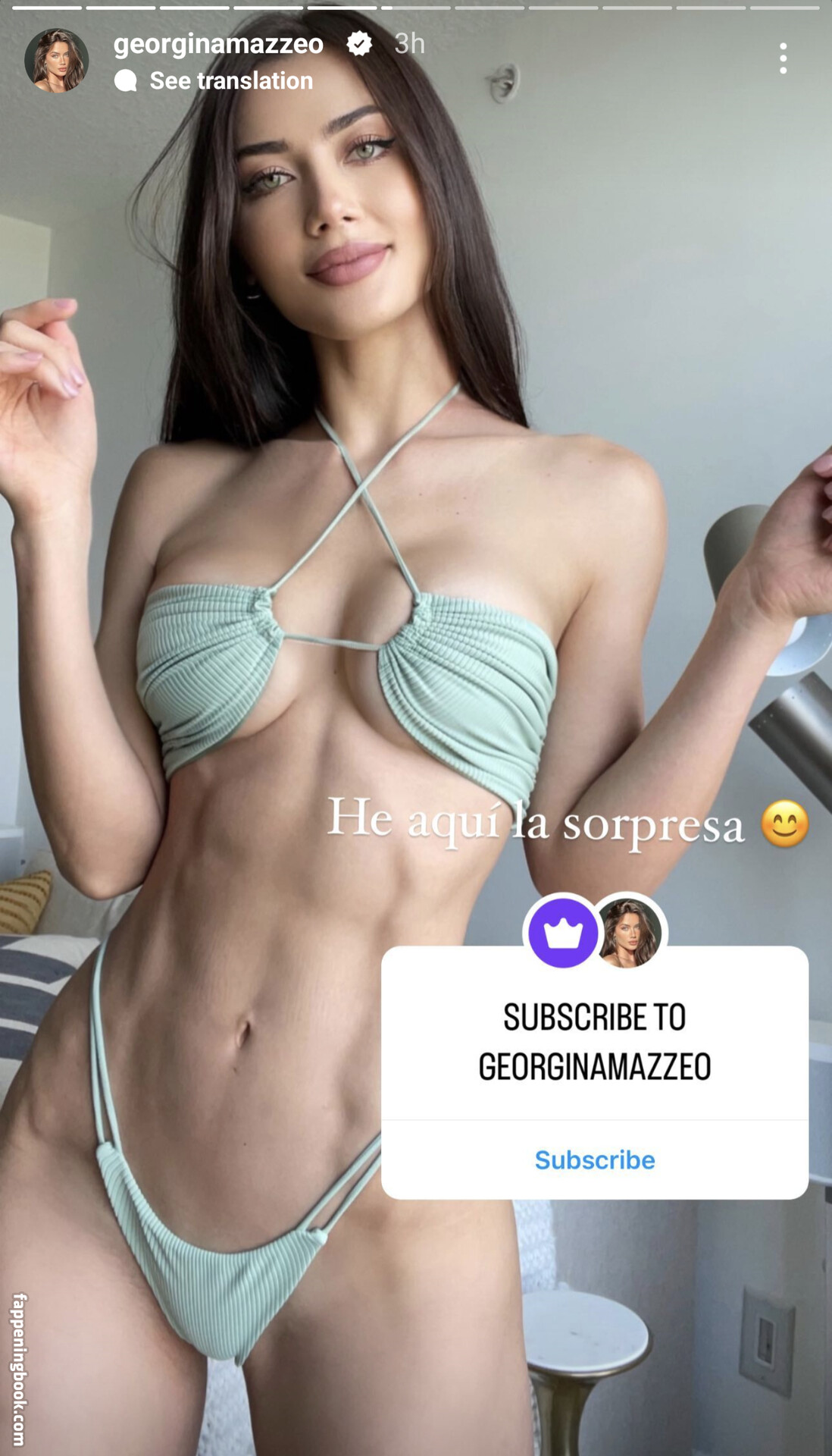 Georgina Mazzeo Nude