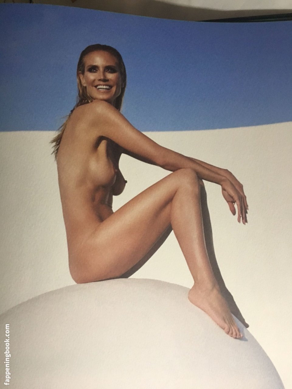 Heidi klum naked book