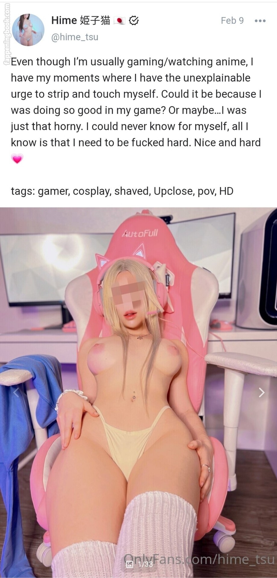 Hime_tsu nudes onlyfans leaked porn