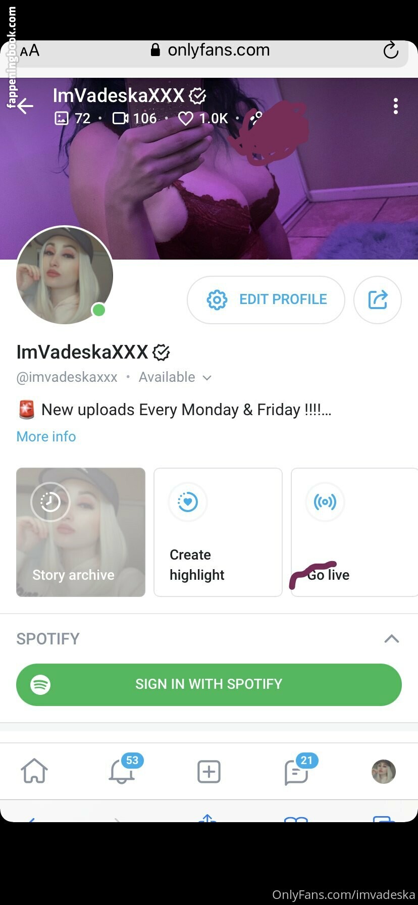 imvadeska Nude OnlyFans Leaks