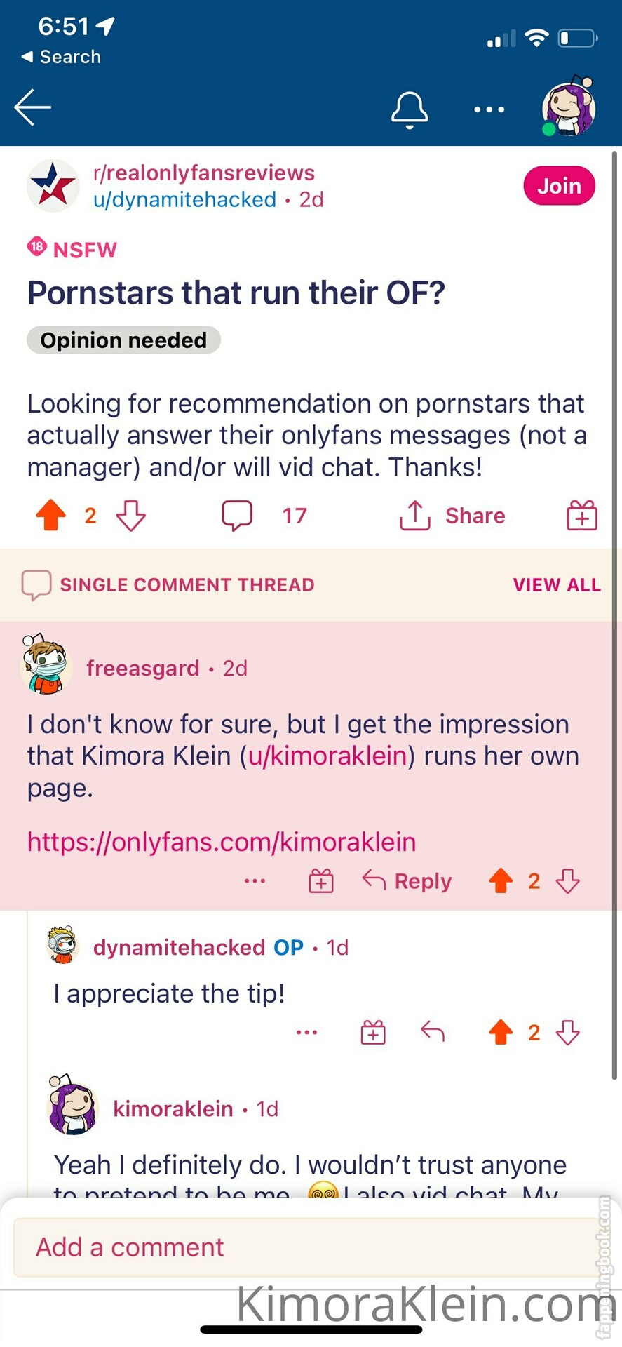 kimoraklein Nude OnlyFans Leaks