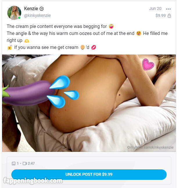 kinkyxkenzie Nude OnlyFans Leaks