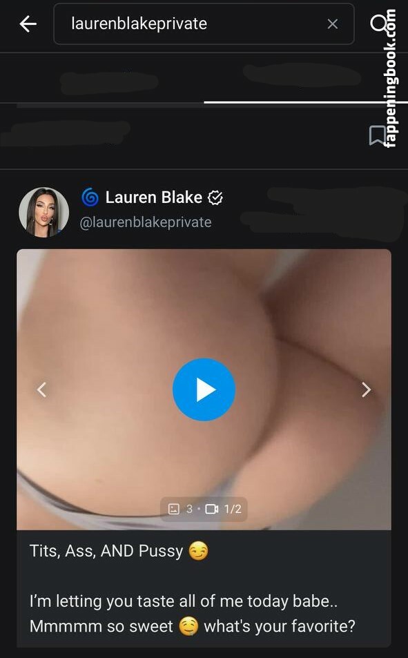 Lauren Blake VIP Nude OnlyFans Leaks