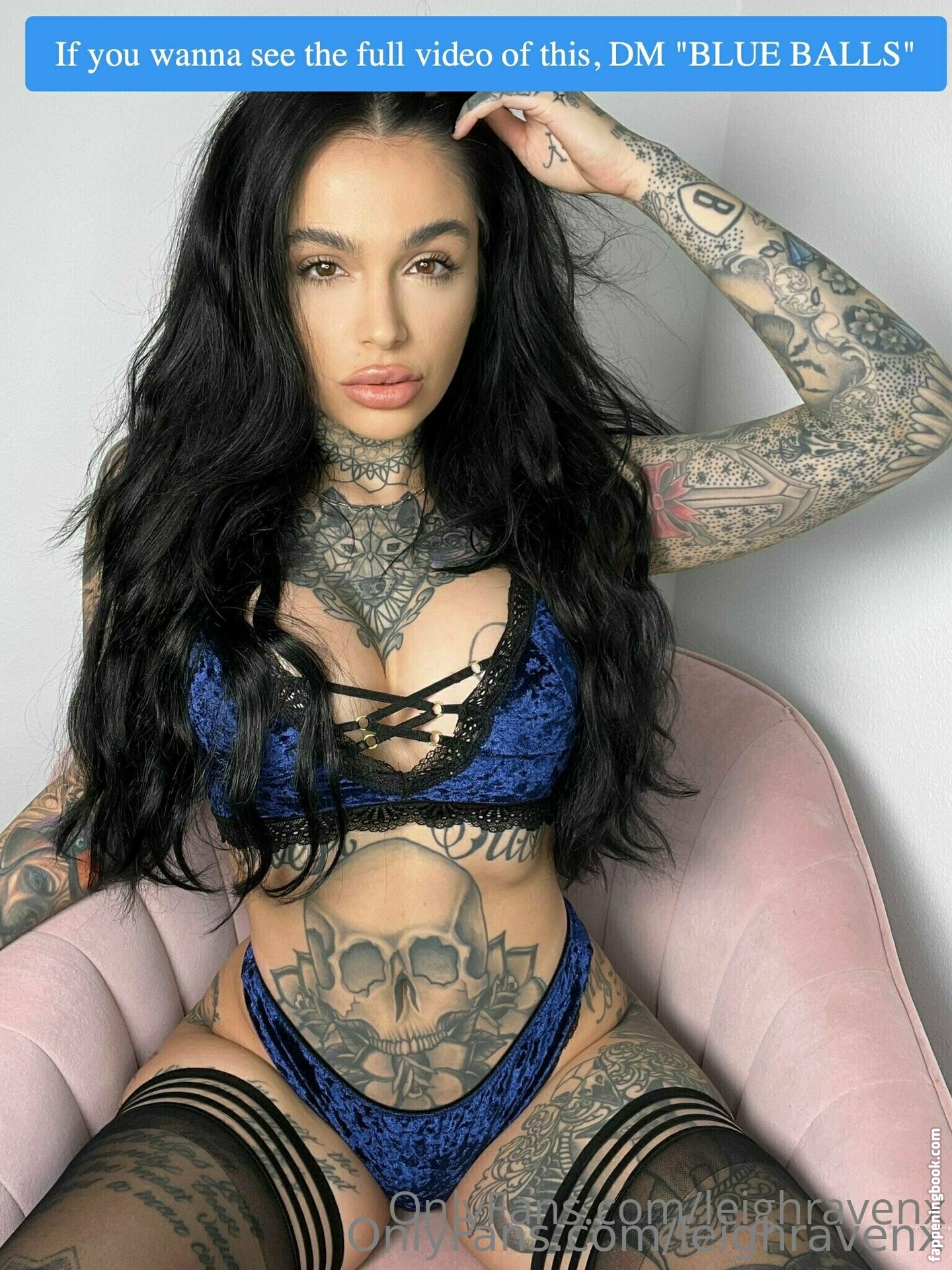 leighravenx Fapello Latest Exclusive Leaked Photos