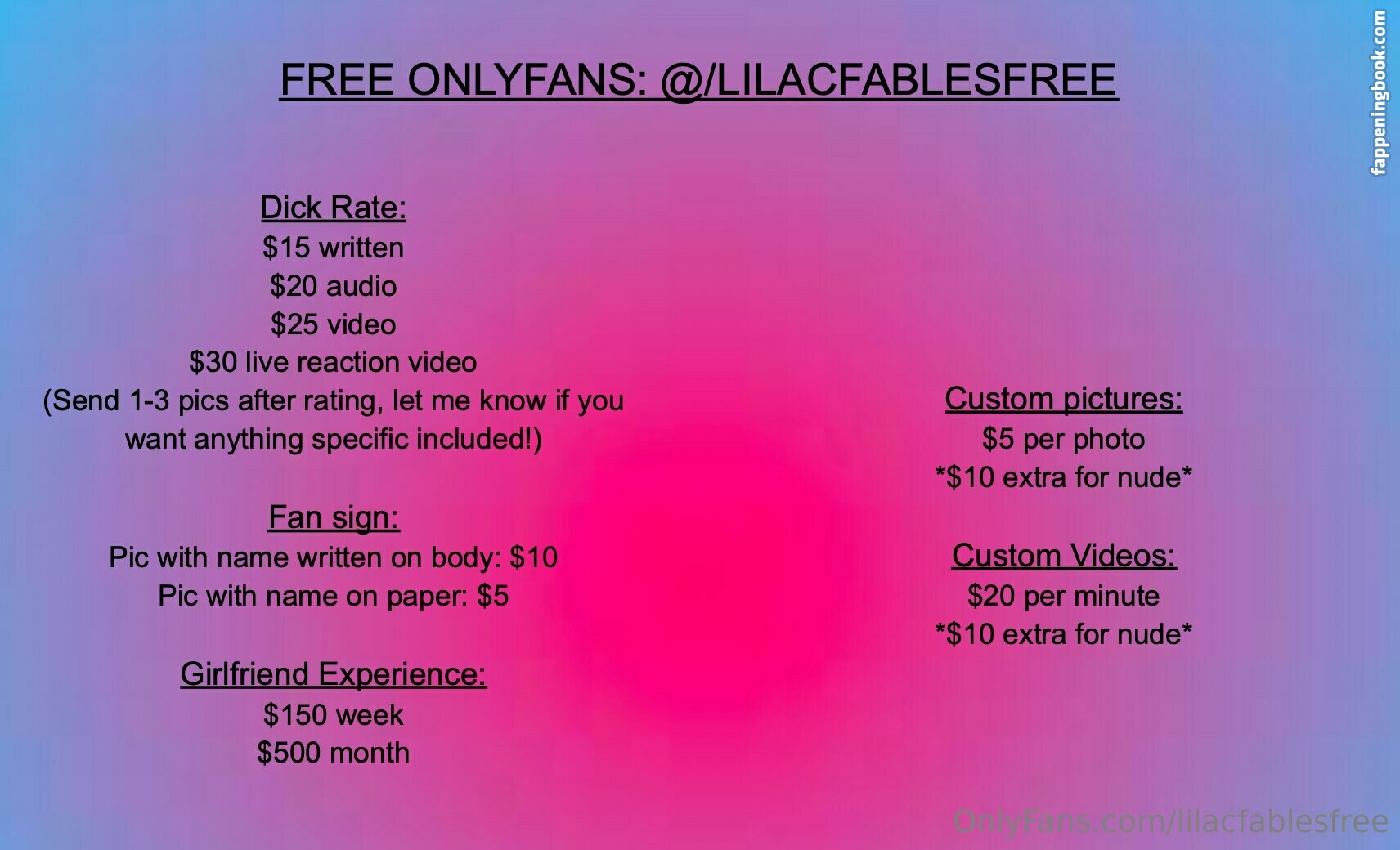 lilacfablesfree Nude OnlyFans Leaks