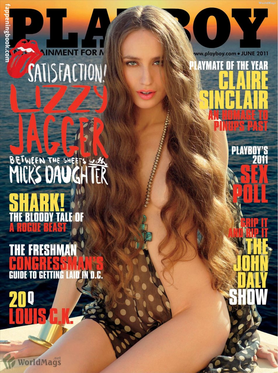 Lizzy jagger playboy - 🧡 Cover of Playboy South Africa with Lizzy Jagger,....