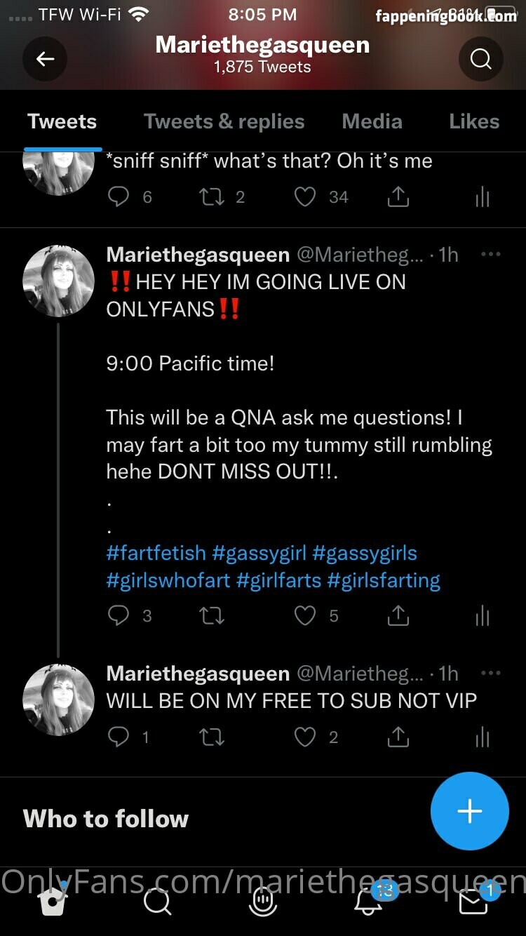 mariethegasqueen Nude OnlyFans Leaks