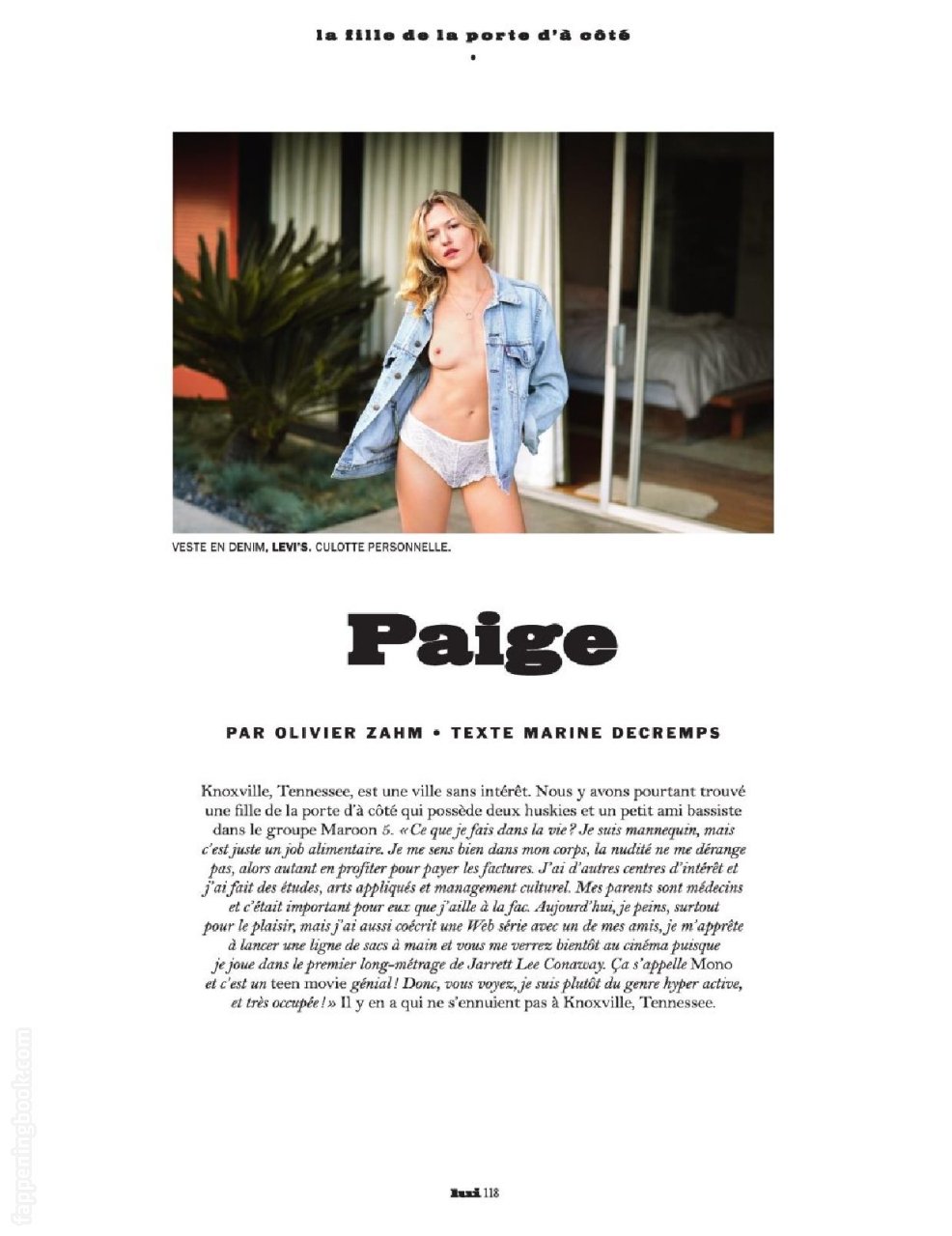 Paige Elkington Nude