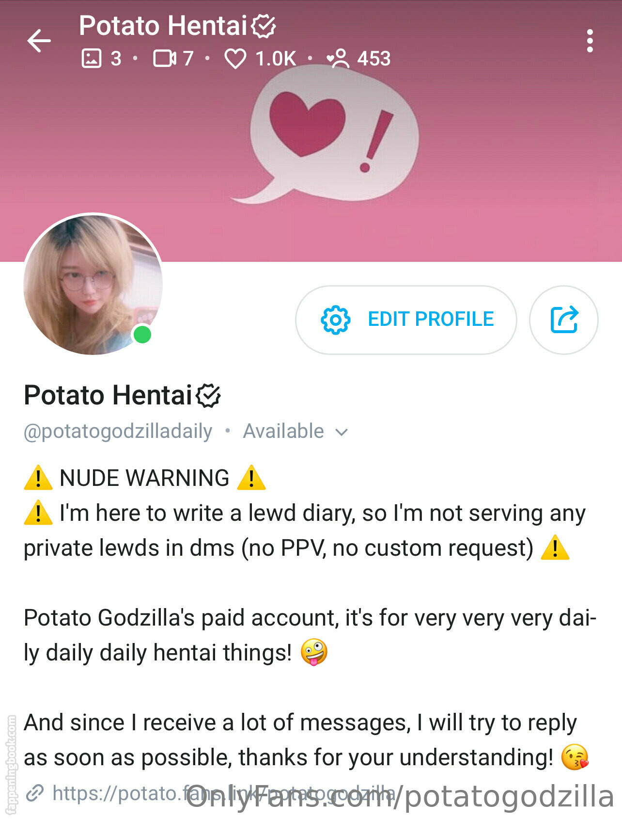 Potatogodzilla Potatogodzilla Nude Onlyfans Leaks The Fappening Photo Fappeningbook