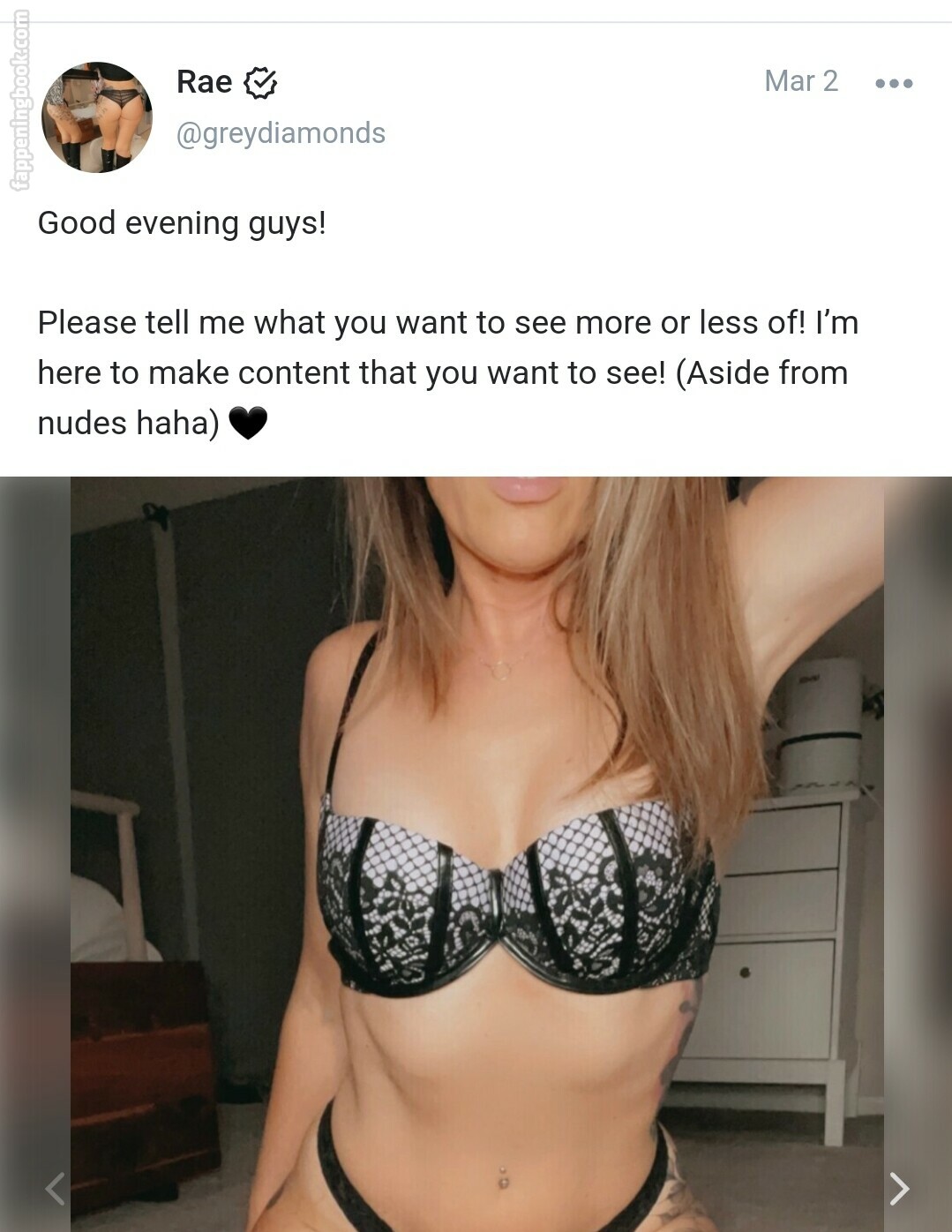 Rae "Greydiamonds" Nude OnlyFans Leaks