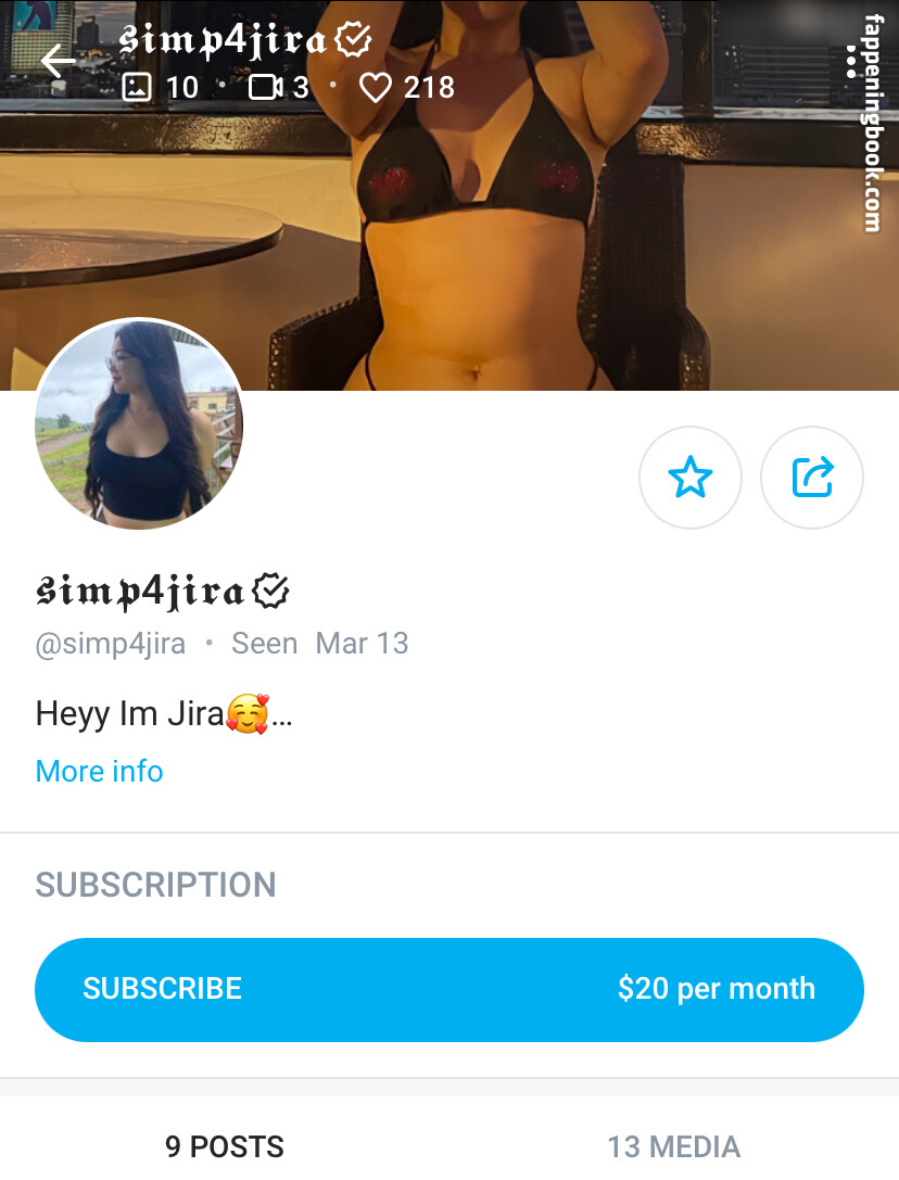 Simp4Jira Nude OnlyFans Leaks