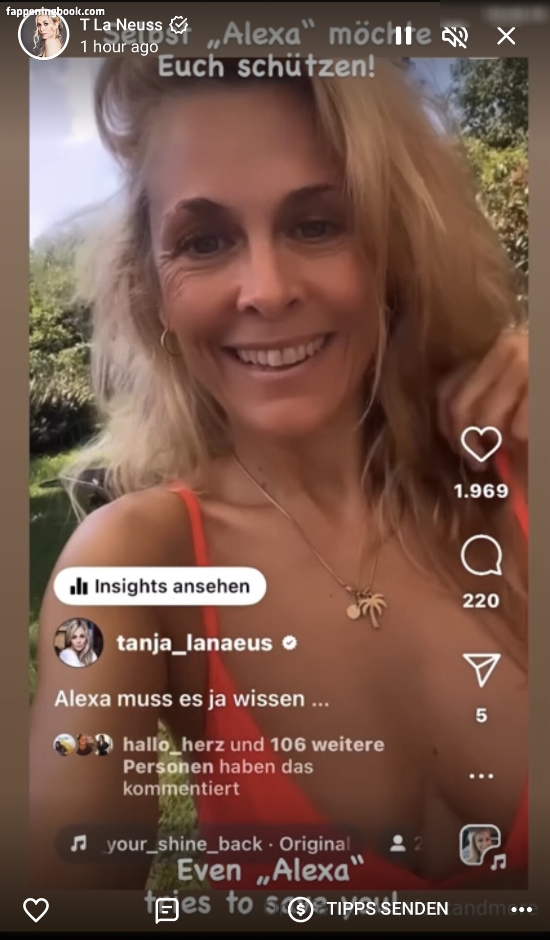 Tanja Lanäus Fapello Latest Exclusive Leaked Photos