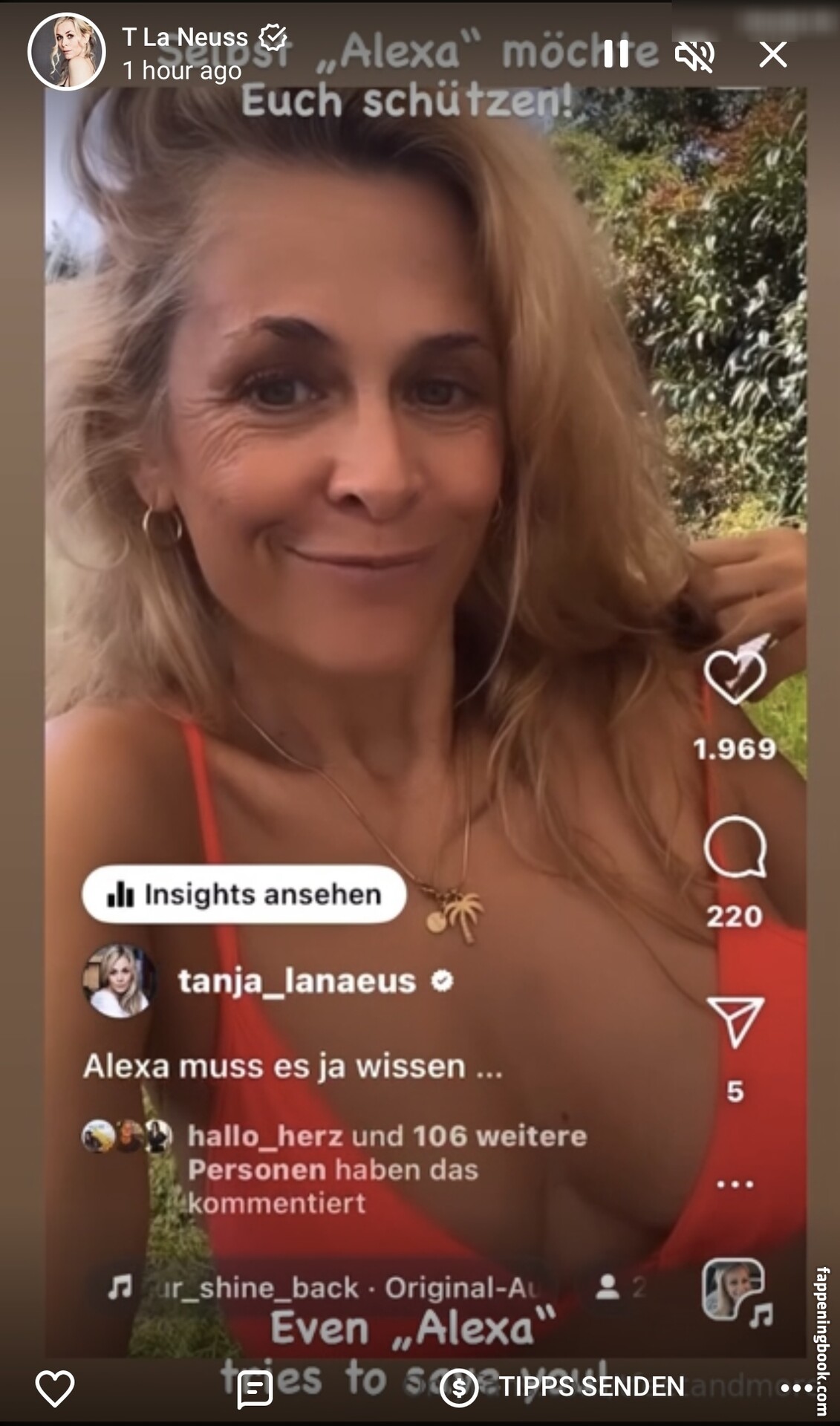 Tanja Lanäus Fapello Latest Exclusive Leaked Photos