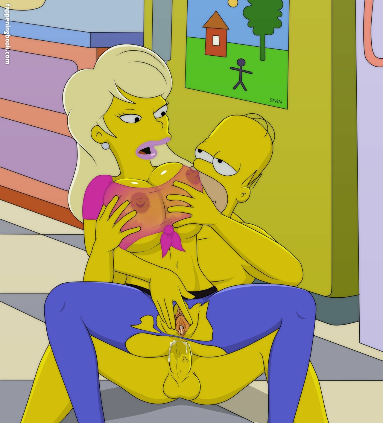 The Simpsons Nude