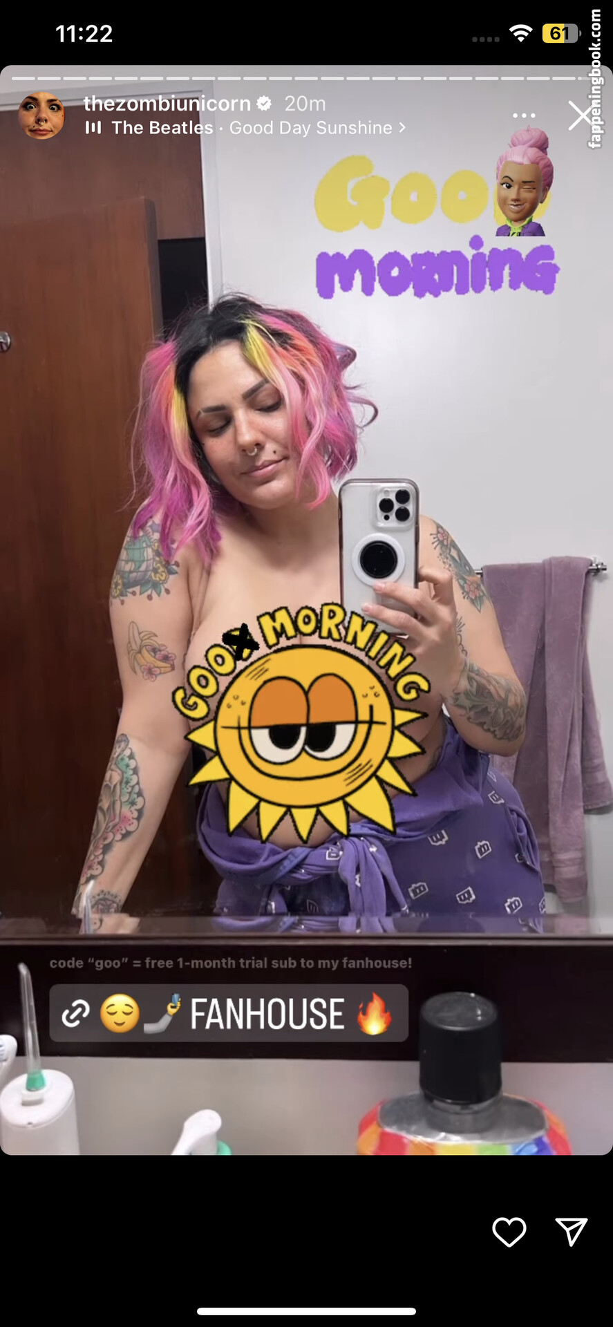 Zombiunicorn Fapello Latest Exclusive Leaked Photos